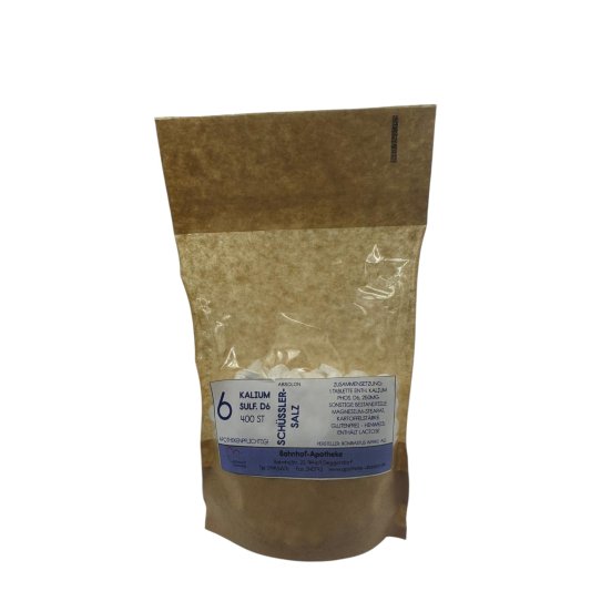Schüssler 6: Kalium sulfuricum D6, Nachfüllpackung - PZN 08072022