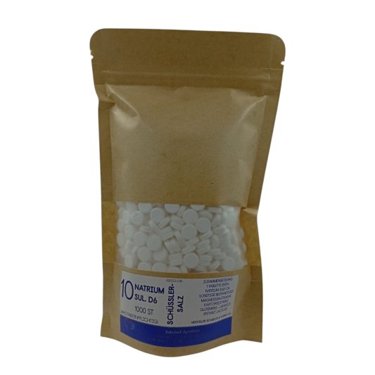 Schüssler 10: Natrium sulfuricum D6, Nachfüllpackung - PZN 08072097