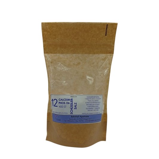 Schüssler 12: Calcium sulfuricum D6, Nachfüllpackung - PZN 08072140