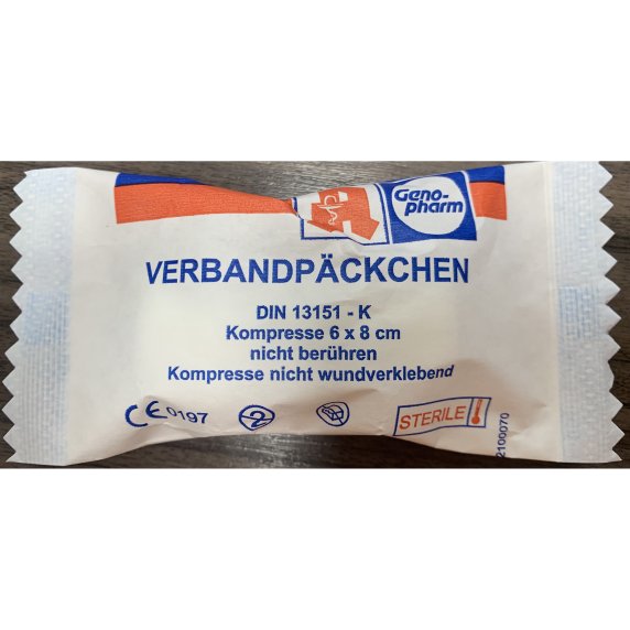 VERBANDPAECKCHEN 6X8 GENO - PZN 02076728