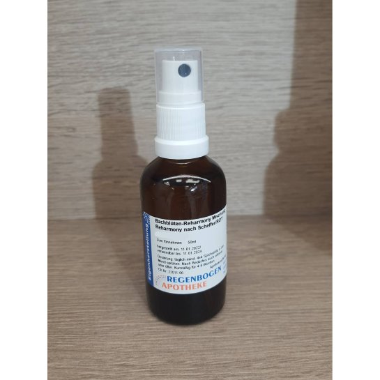 Bachblüten-Reharmony Mischung - Reharmony nach Scheffer/ROT 50ml - PZN 08021160