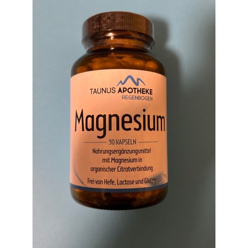 Magnesium Kapseln Taunus Apotheke Regenbogen - PZN 08026393