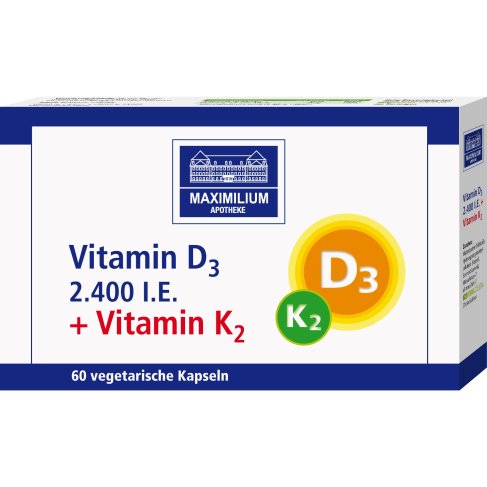 Vitamin D3 2.400 I.E.  + Vitamin K2 - PZN 08001909